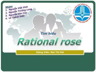 t m hi u r ational rose