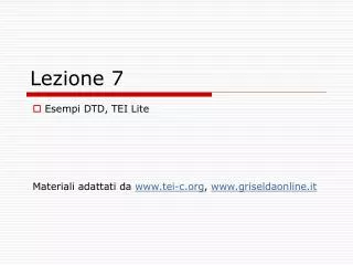 lezione 7
