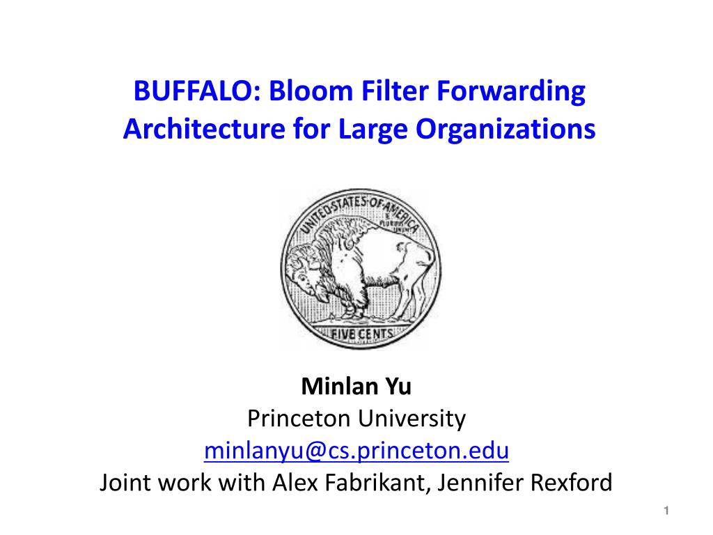 Bloom Forward PPT - Efficient Bloom Filter Forwarding for Large Networks PowerPoint ...