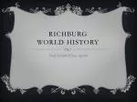 Richburg World History - slide 1