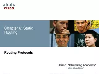 Chapter 6: Static Routing