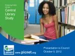 Pickering Public Library Central Library Study - slide 1
