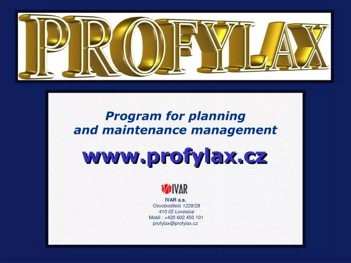 www profylax cz