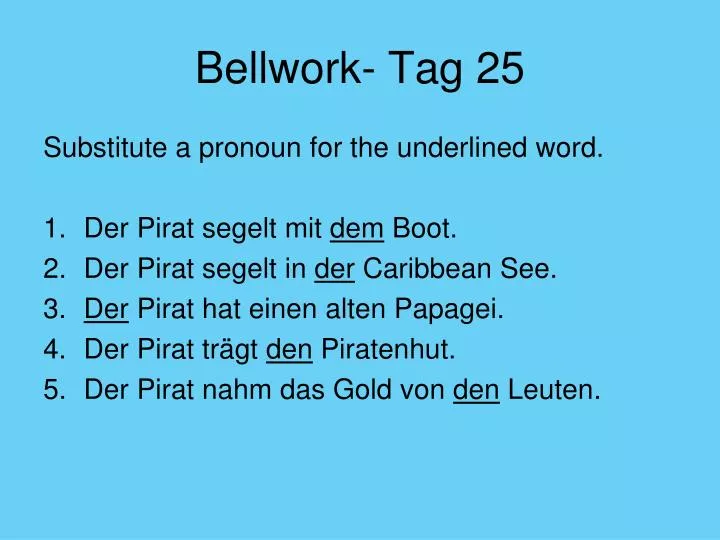 bellwork tag 25
