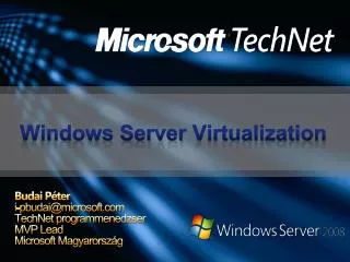 windows server virtualization