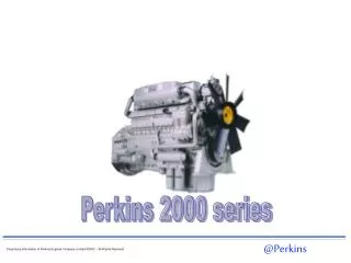 Perkins 2000 series