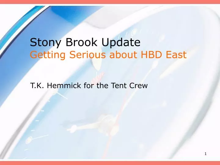 stony brook update getting serious about hbd east
