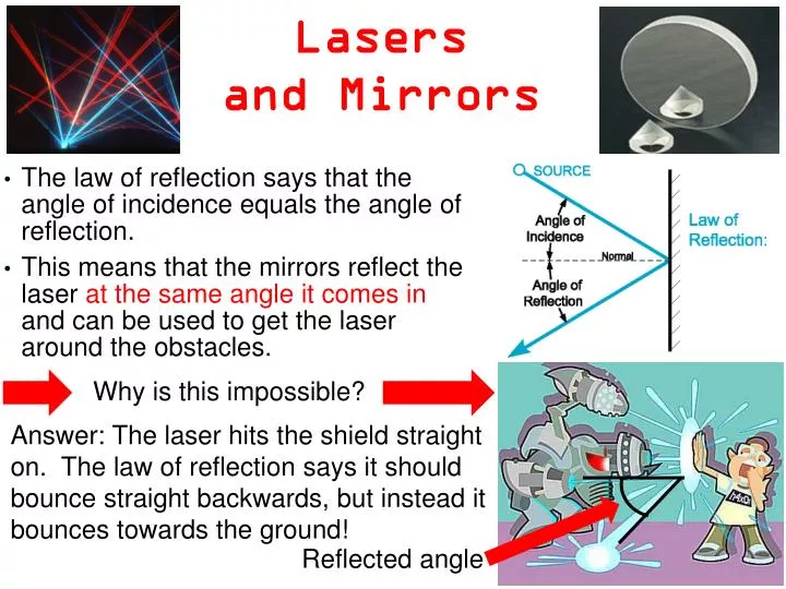 lasers and mirrors