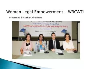 Women Legal Empowerment - WRCATI