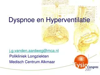 dyspnoe en hyperventilatie