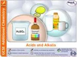 Acids and Alkalis - slide 1