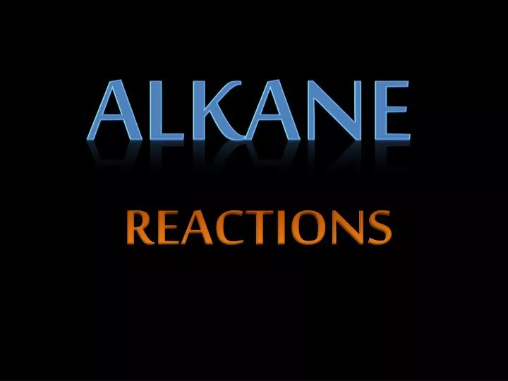 alkane