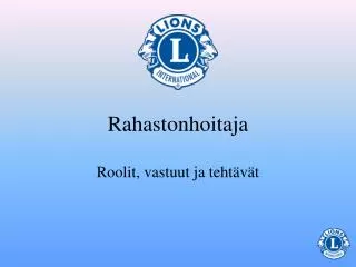 rahastonhoitaja