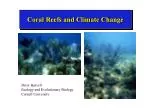 Coral Reefs and Climate Change