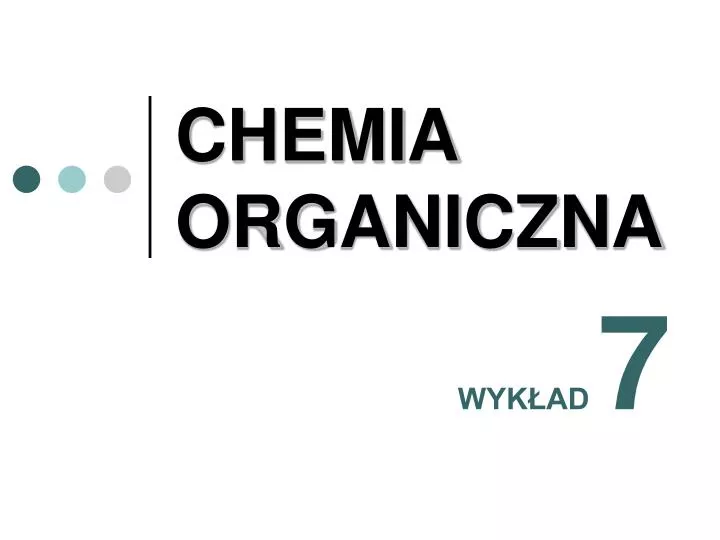 chemia organiczna