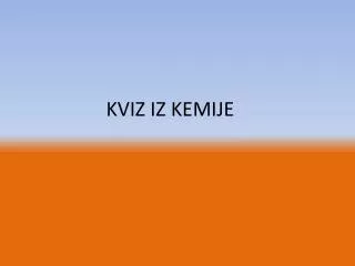 kviz iz kemije