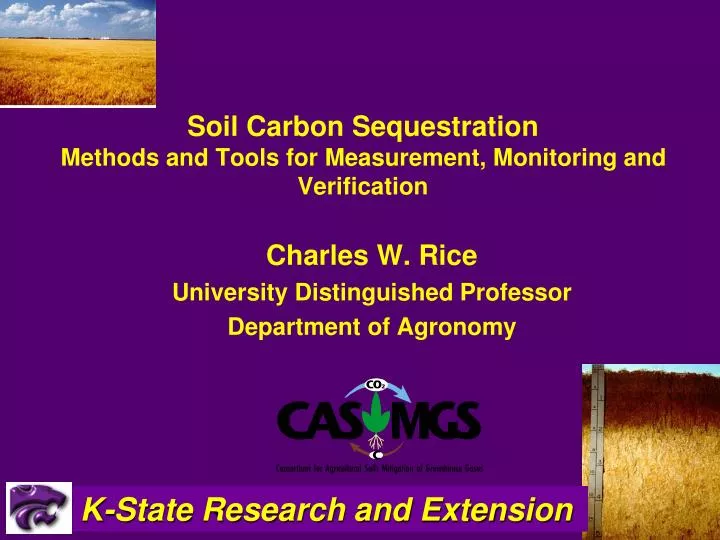 soil carbon sequestration methods and tools for measurement monitoring and verification