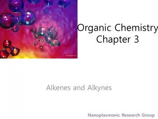 Organic Chemistry Chapter 3