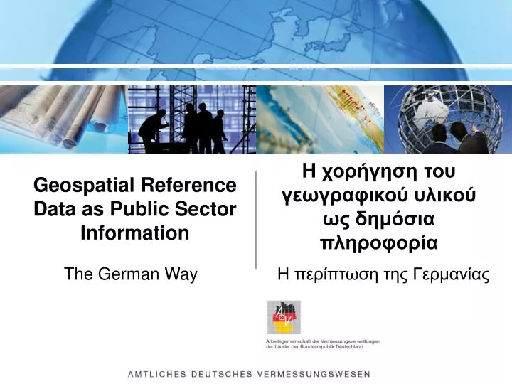 geospatial reference data as public sector information