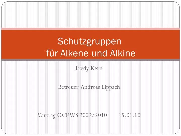 schutzgruppen f r alkene und alkine