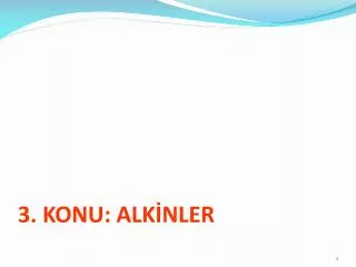3 konu alk nler