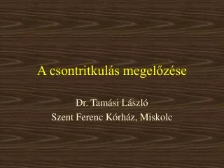 a csontritkul s megel z se