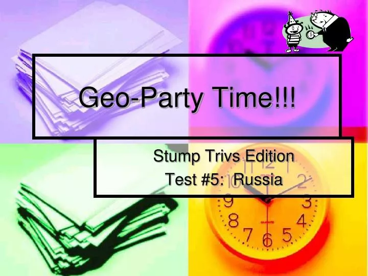 geo party time