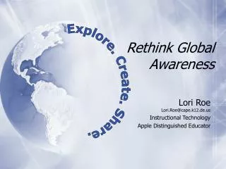 rethink global awareness