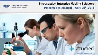 Innovapptive Enterprise Mobility Solutions