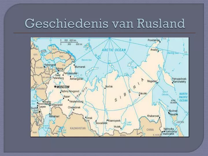 geschiedenis van rusland