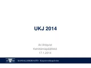 ukj 2014