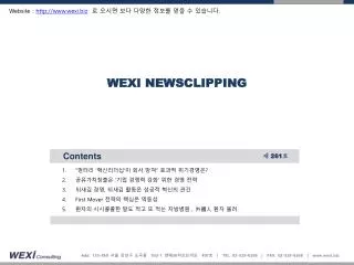 wexi newsclipping