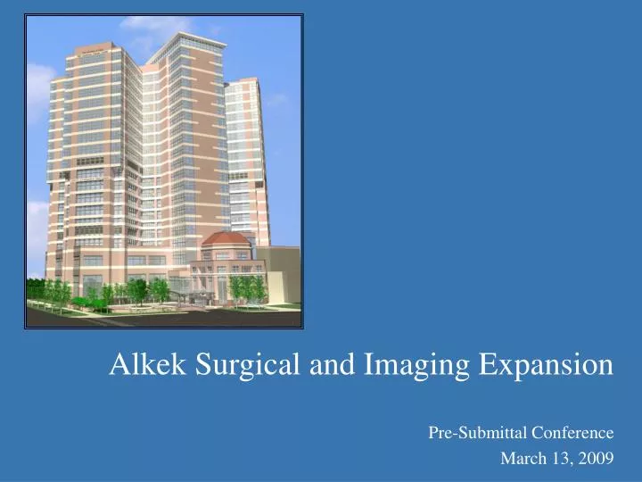 alkek surgical and imaging expansion