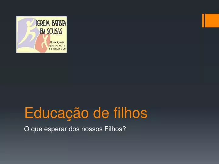 educa o de filhos