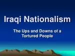 Iraqi Nationalism