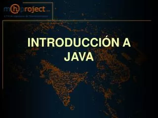 introducci n a java