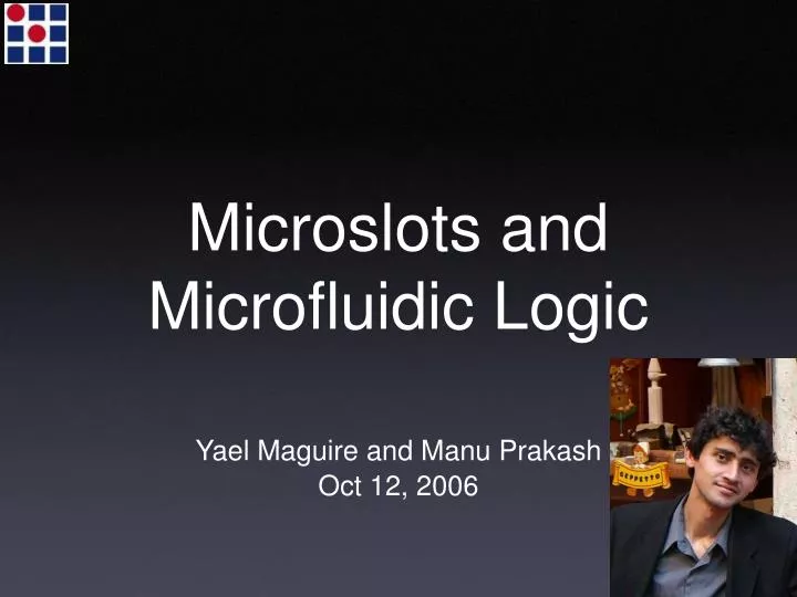 microslots and microfluidic logic