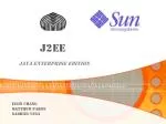J2EE - slide 1