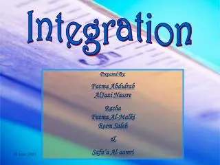 Integration