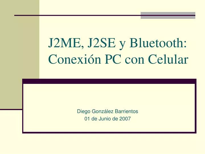 j2me j2se y bluetooth conexi n pc con celular