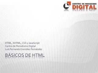 html xhtml css y javascript centro de periodismo digital luis fernando gonz lez fern ndez
