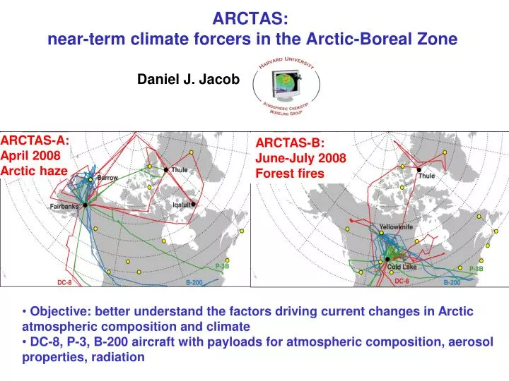 arctas near term climate forcers in the arctic boreal zone
