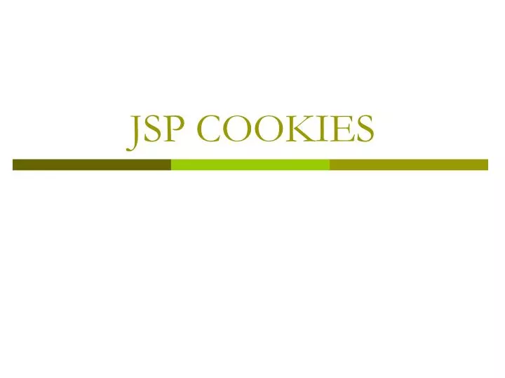 jsp cookies