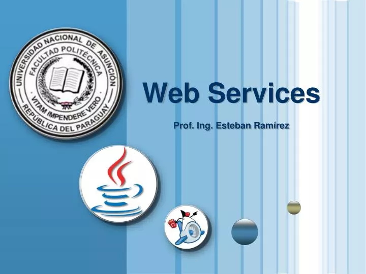 web services prof ing esteban ram rez