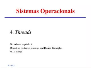 sistemas operacionais