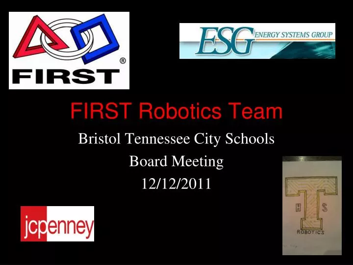 first robotics team