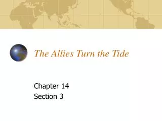 The Allies Turn the Tide