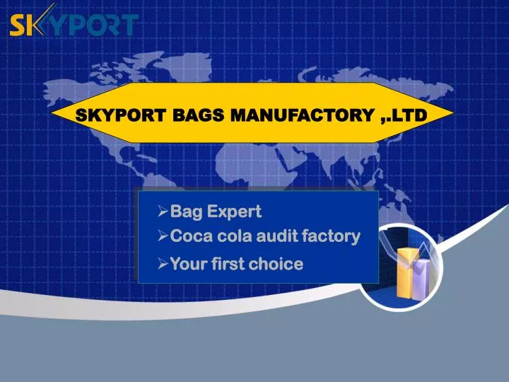 bag expert coca cola audit factory your first choice