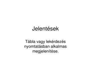 jelent sek