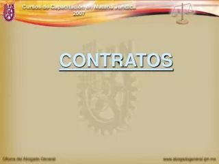 contratos